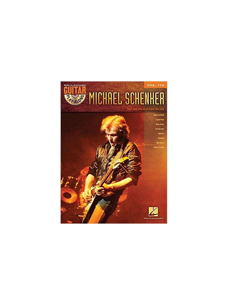 Michael Schenker : Guitar Play-Along Volume 175 (book/CD)