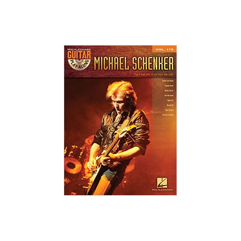 Michael Schenker : Guitar Play-Along Volume 175 (book/CD)