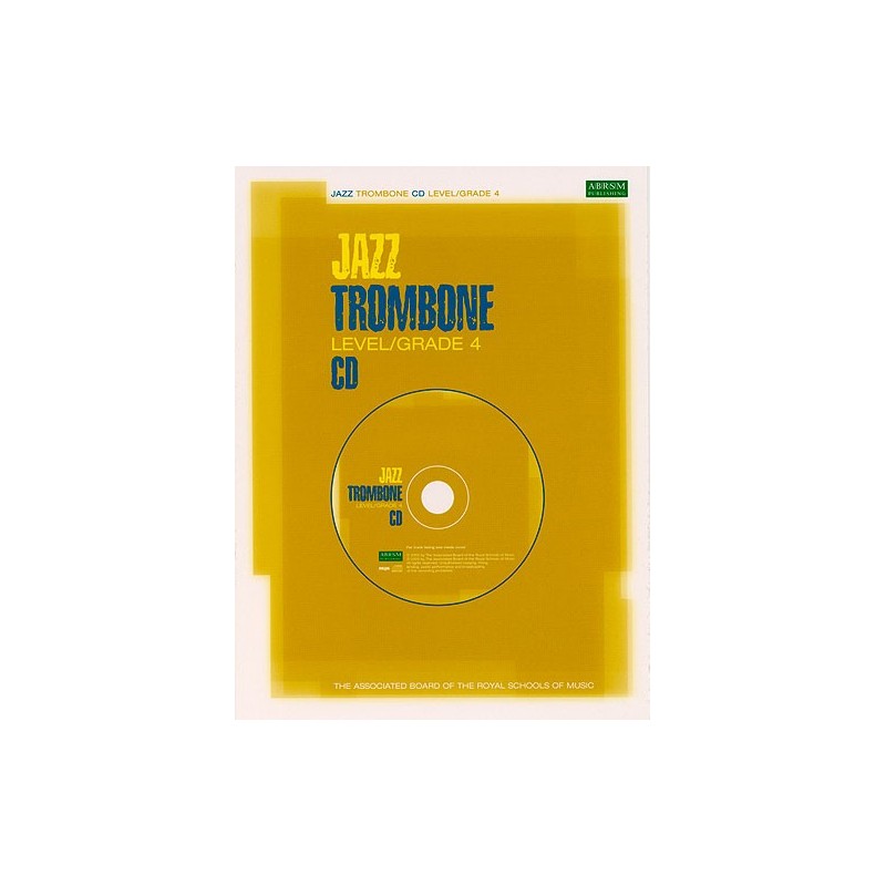 Jazz Trombone Level 4 (booklet/CD play-along)
