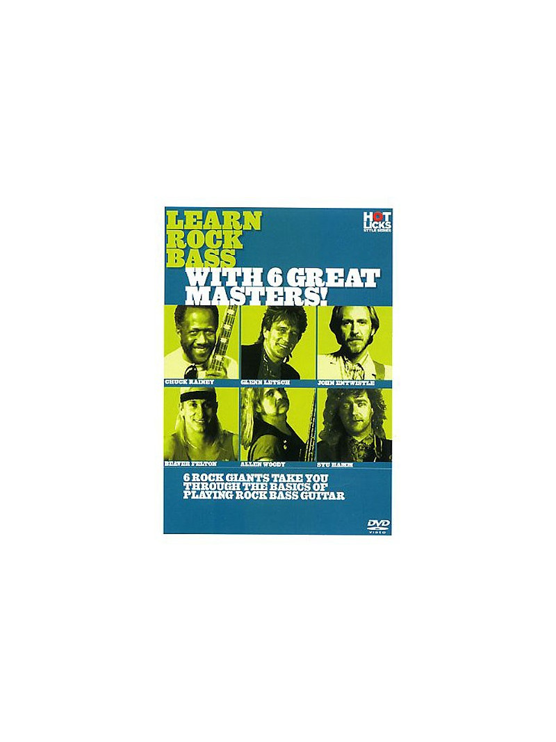 Learn Rock Bass With 6 Great Masters (DVD)