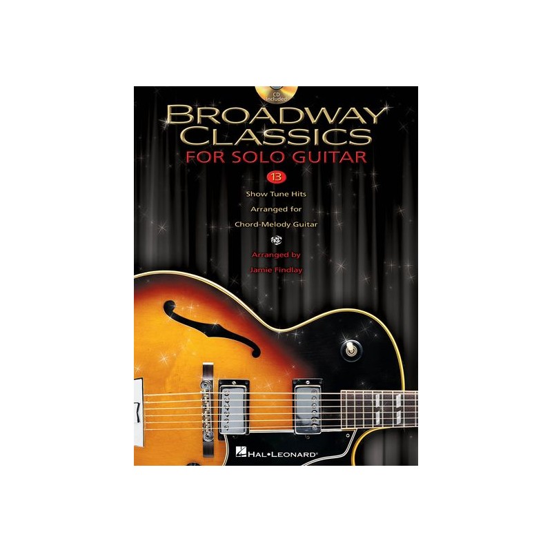 Broadway Classics for Solo Guitar (book/CD)