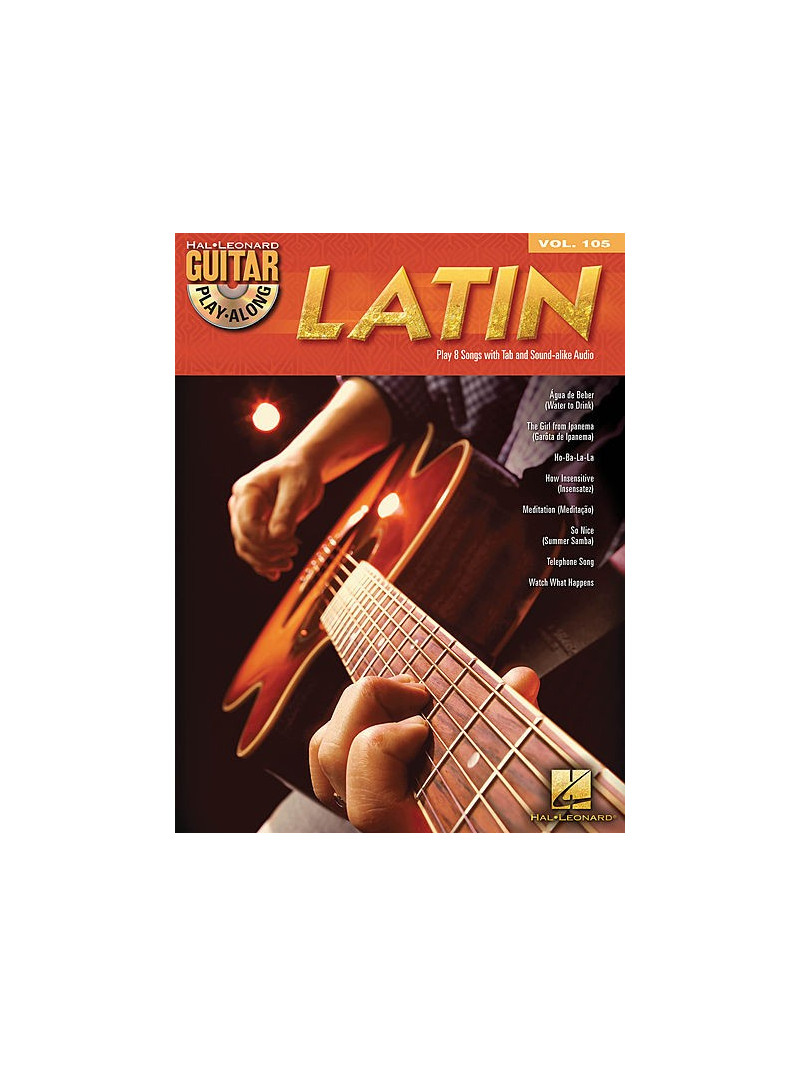 Latin: Guitar Play-Along Volume 105 (book/CD)