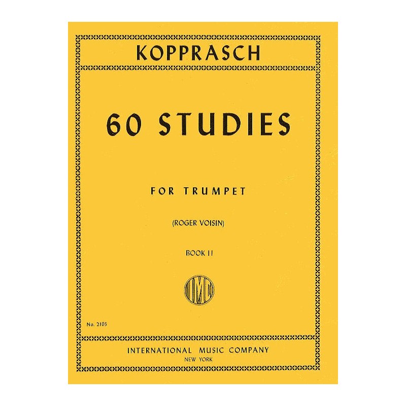 Kopprasch - 60 Studies For Trumpet - Book 2