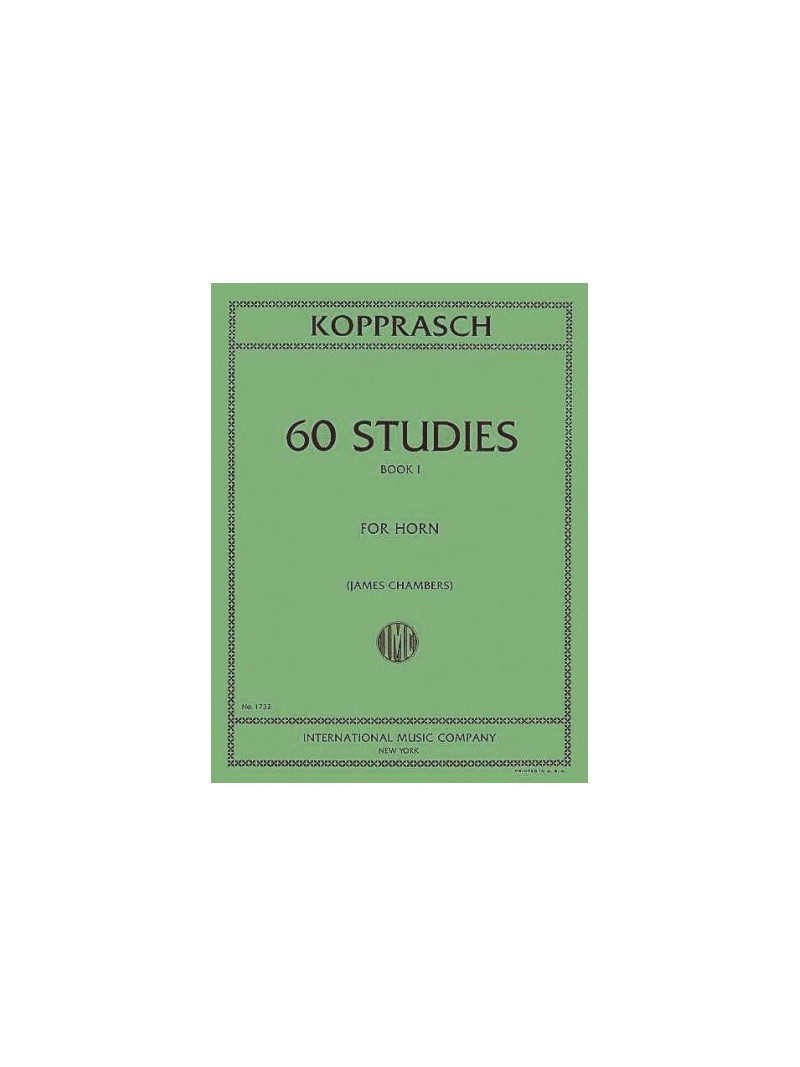 Kopprasch - 60 Studies For Horn - Book 1