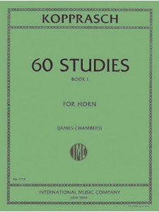 Kopprasch - 60 Studies For Horn - Book 1