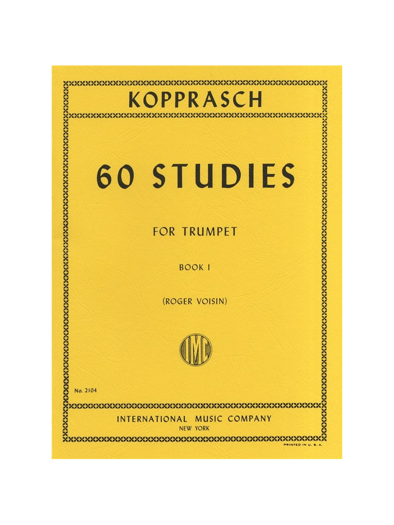 Kopprasch - 60 Studies For Trumpet - Book 1