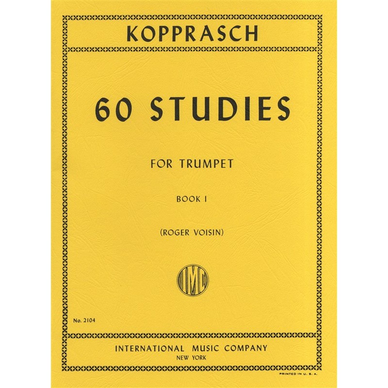 Kopprasch - 60 Studies For Trumpet - Book 1