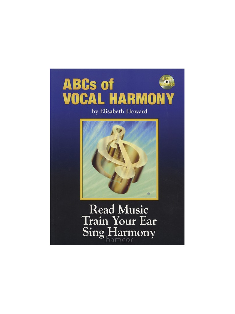ABCs of Vocal Harmony  (book/4 CD)