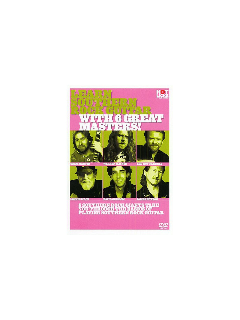 Learn Southern Rock With 6 Great Masters (DVD)