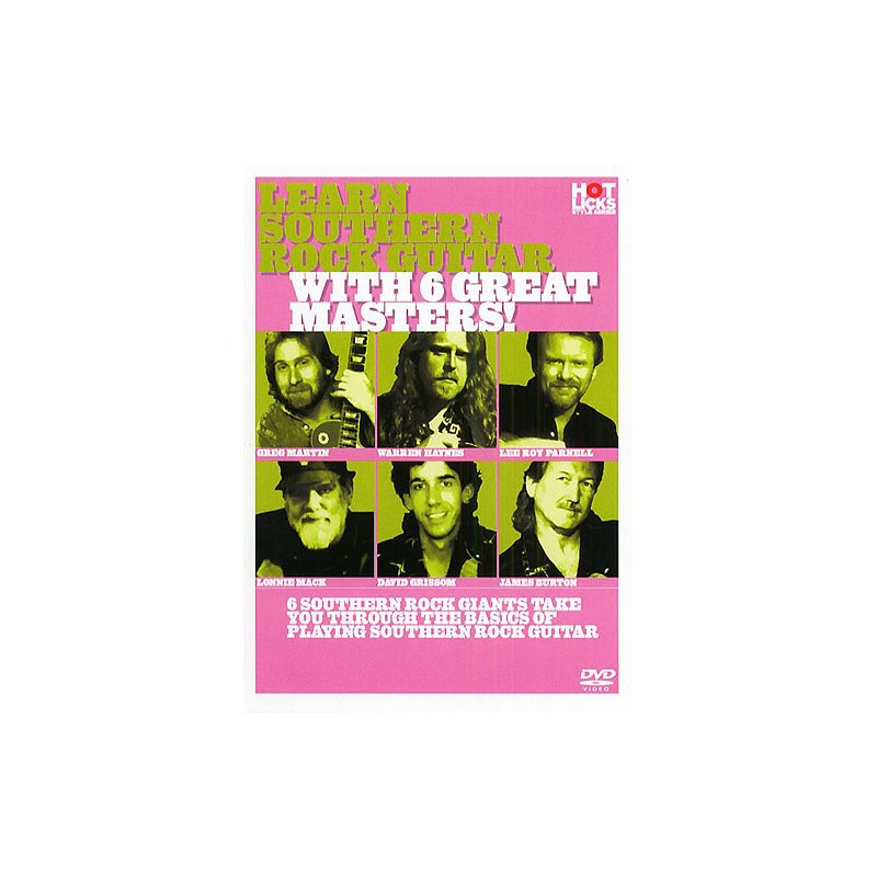 Learn Southern Rock With 6 Great Masters (DVD)