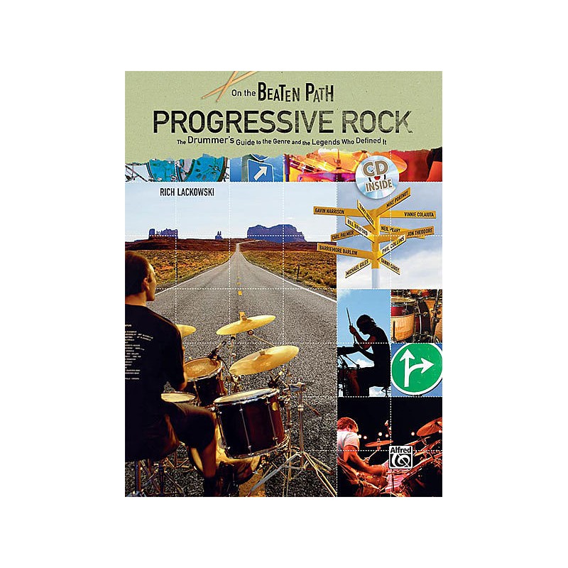 On the Beaten Path: Progressive Rock ? The Drummer?s Guide (book/CD)