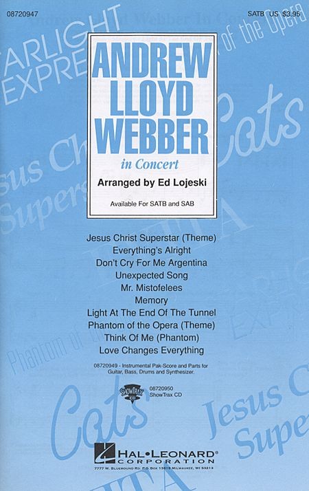 Andrew Lloyd Webber - In Concert Medley