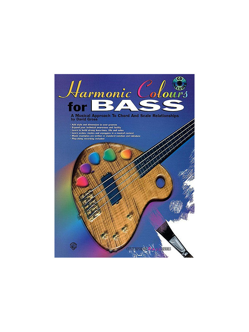 Harmonic Colours For Bass: Chord & Scale Relationship (book/CD)