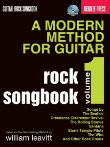 A Modern Method for Guitar Rock Songbook (book/CD)