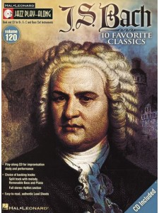 Jazz Play-along vol. 120: J. S. Bach (book/CD)