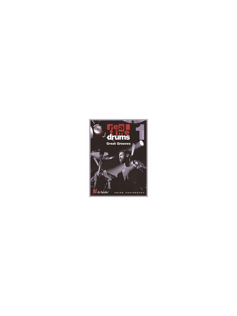 Real Time Drums: Great Grooves (book/CD)