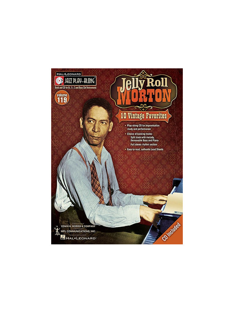 Jazz Play-Along Volume 119: Jelly Roll Morton (Book/CD)