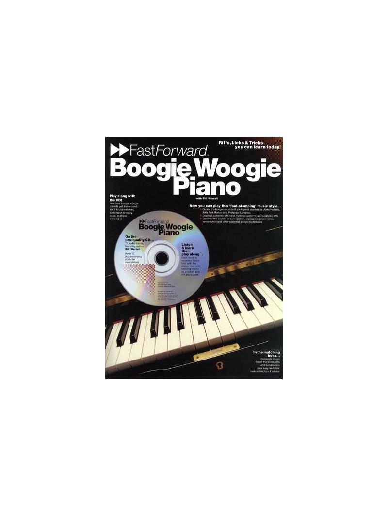 Fast Forward: Boogie Woogie Piano (book/CD)