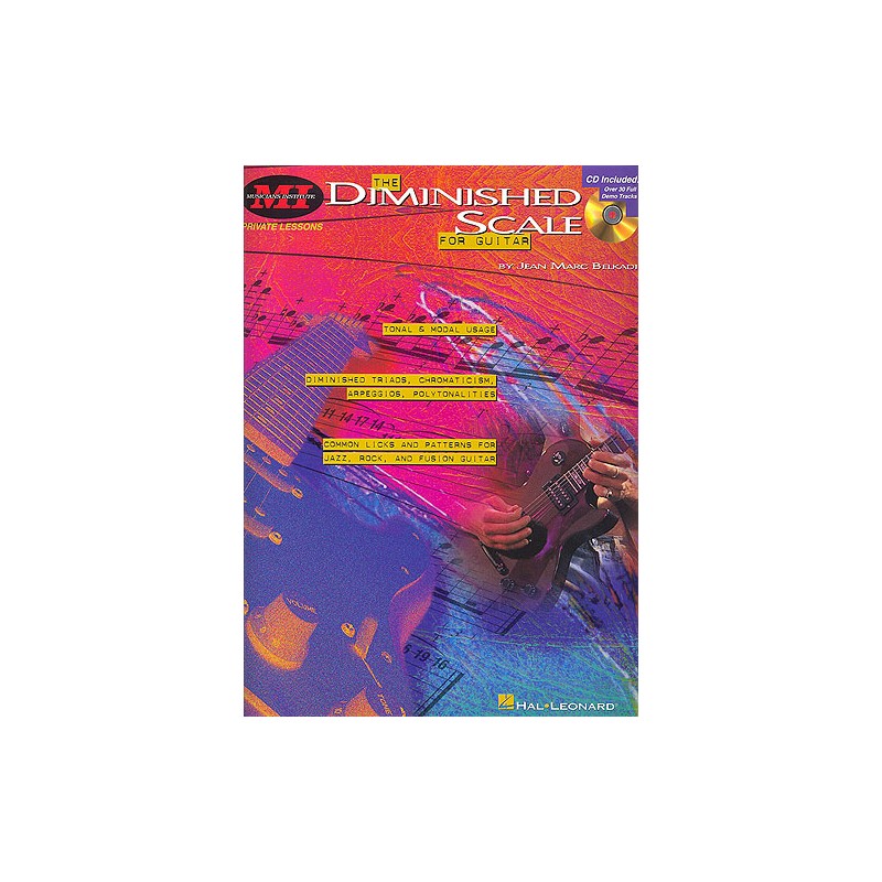 The Diminished Scale for Guitar (book/CD)