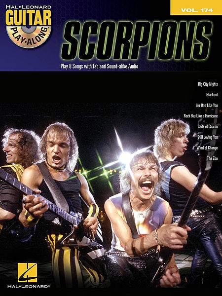 Scorpions: Guitar Play-Along Volume 174 (book/CD)