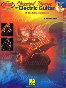 Classical Themes for Electric Guitar (book/CD)