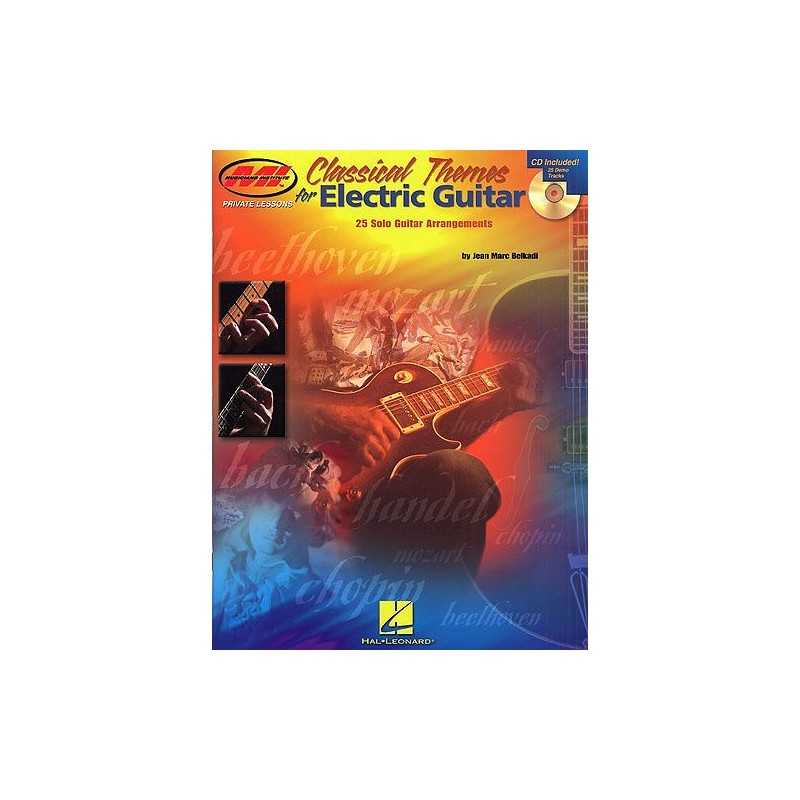 Classical Themes for Electric Guitar (book/CD)
