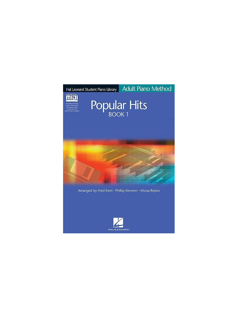 Adult Piano Method: Popular Hits Book 1 (book/CD)