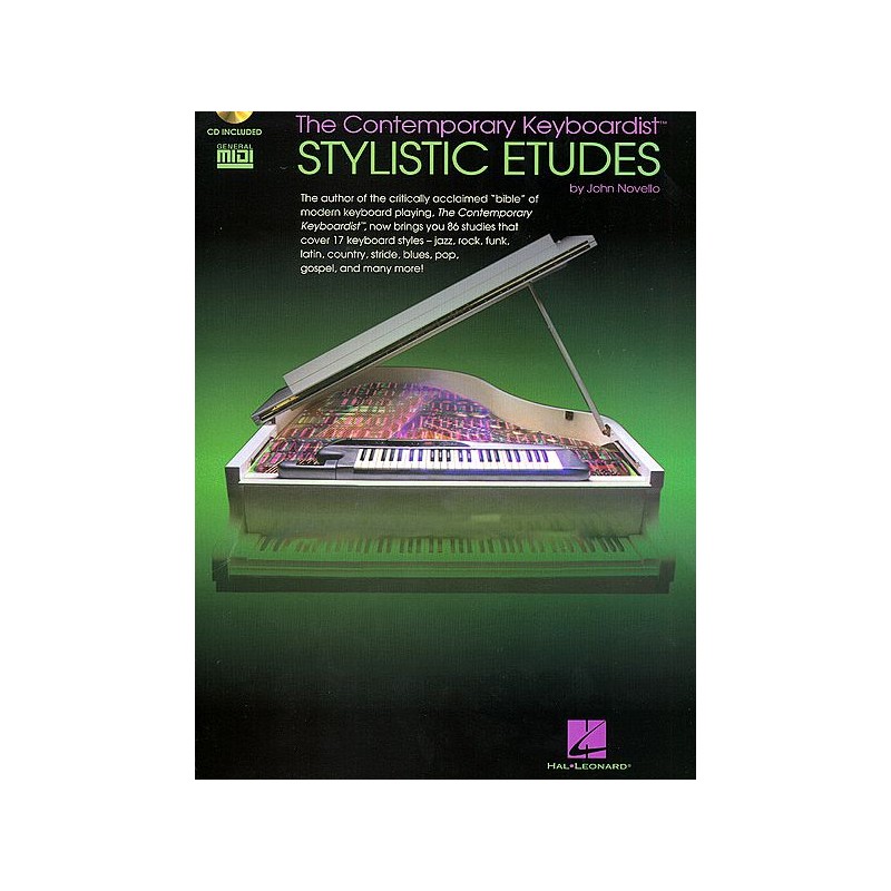The Contemporary Keyboardist-Stylistic Etudes (book/CD & Midi File)