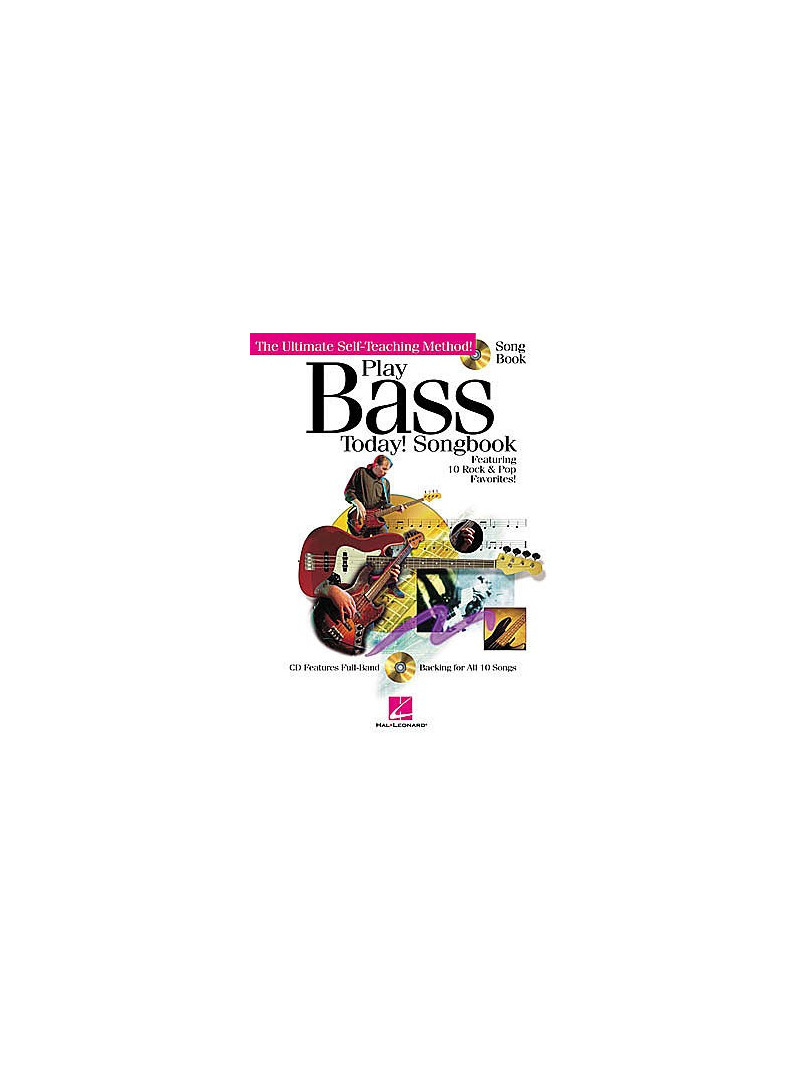 Play Bass Today! Songbook (book/CD play-along)
