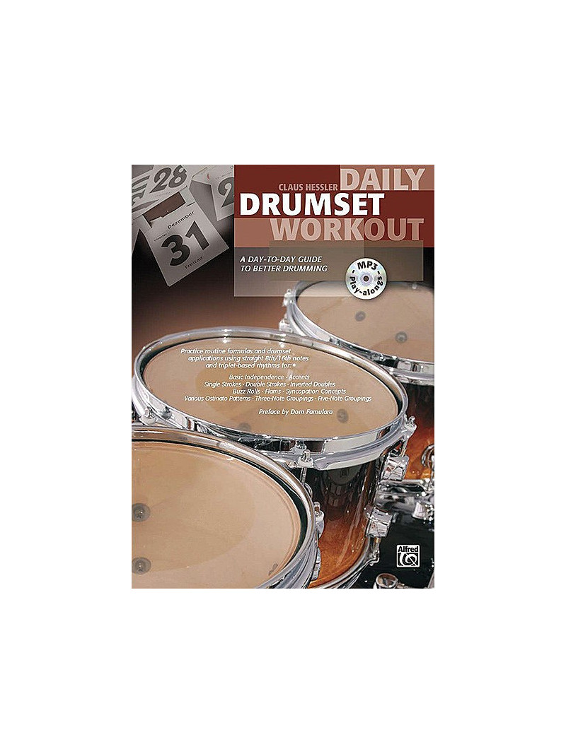 Daily Drumset Workout (book/CD MP3)