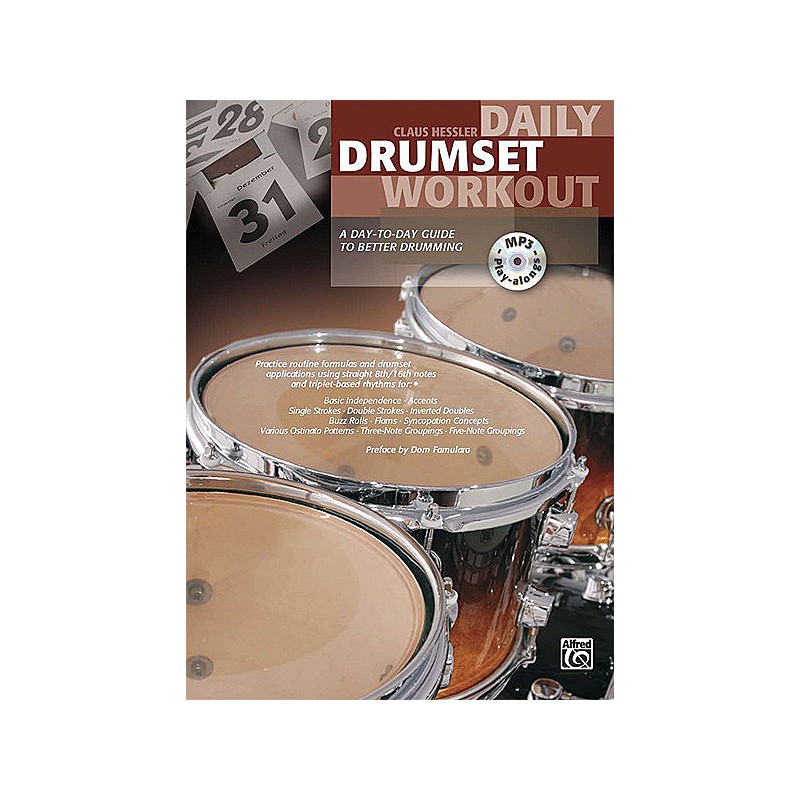 Daily Drumset Workout (book/CD MP3)
