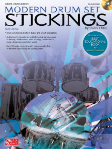 Modern Drum Set Stickings (book/CD)
