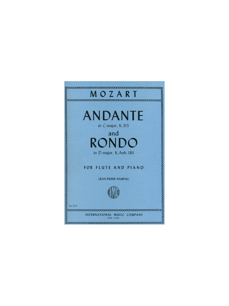 Mozart Andante and Rondo (For flute)
