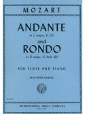 Mozart Andante and Rondo (For flute)