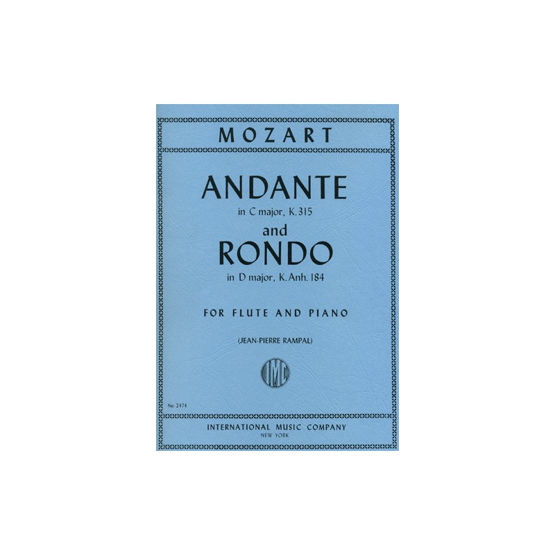 Mozart Andante and Rondo (For flute)