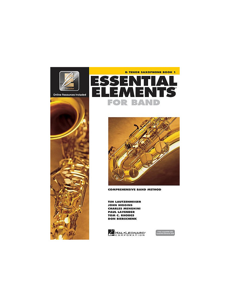 Essential Elements 2000 Saxophone book 1 (book/CD/DVD)