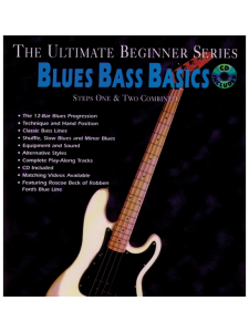Ultimate Beginner Series: Blues Bass Basics (book/CD)