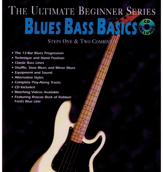 Ultimate Beginner Series: Blues Bass Basics (book/CD)