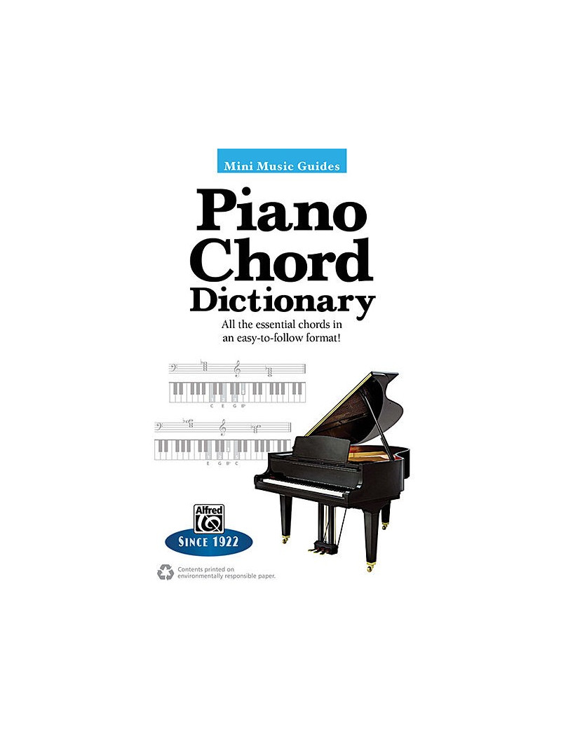 Mini Music Guides: Piano Chord Dictionary