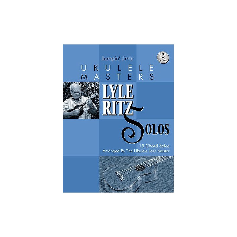 Jumpin' Jim's Ukulele Masters: Lyle Ritz Solos (book/CD)