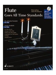 Flute : Goes All Time Standards (book/CD)