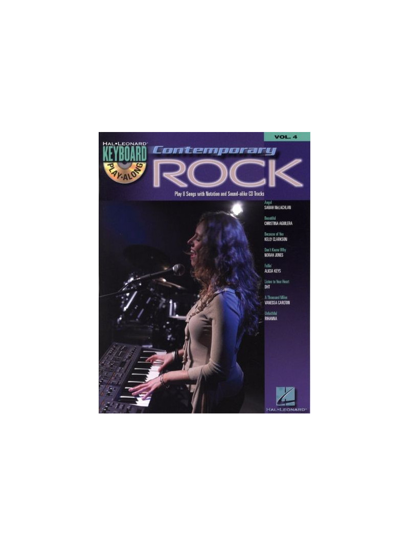 Keyboard Play-Along: Contemporary Rock (book/CD)