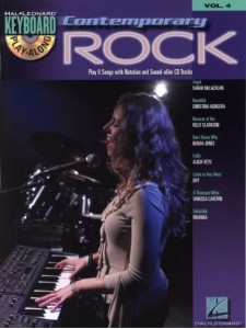 Keyboard Play-Along: Contemporary Rock (book/CD)