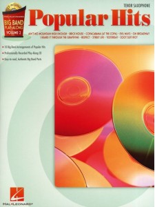 Big Band Play-Along: Popular Hits - Tenor Saxophone (book/CD)