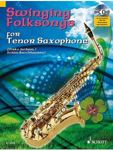 Swinging Folksongs for Alto Sax (book/CD/Midi-File)