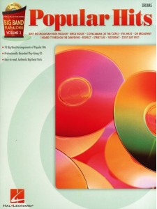 Big Band Play-Along: Popular Hits - Drums (book/CD)