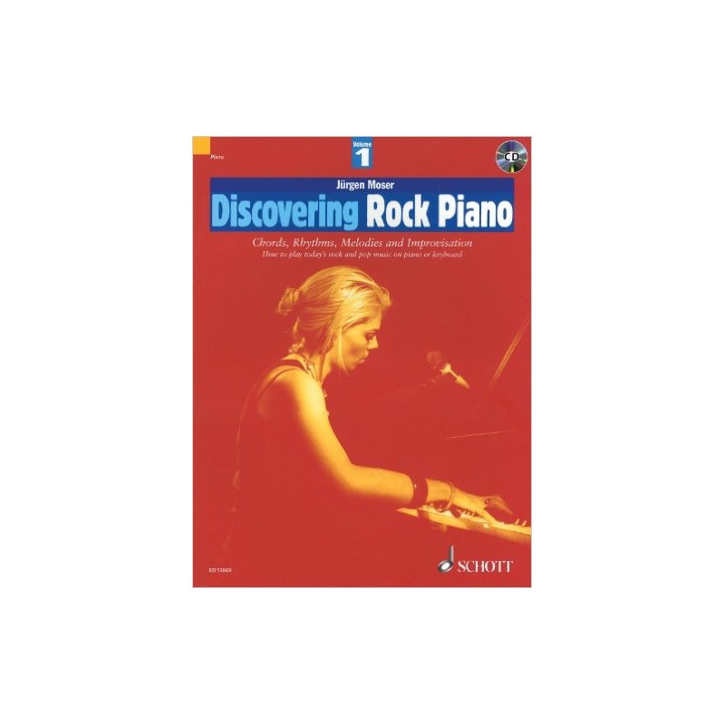 Discovering Rock Piano Volume 1 (book/CD)