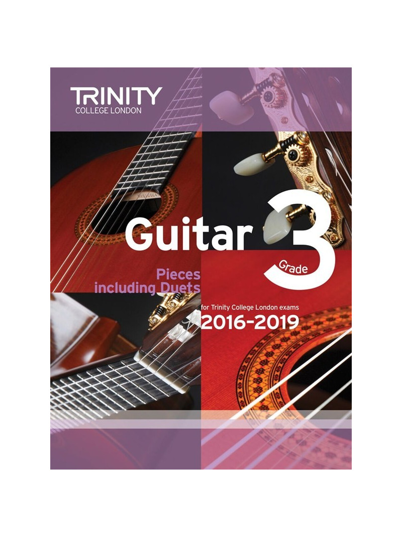 Trinity College London: Guitar Exam Pieces - Grade 3 - 2016-2019