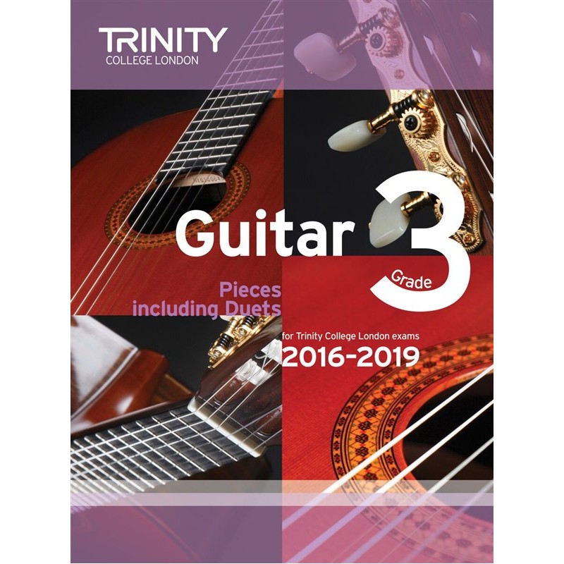 Trinity College London: Guitar Exam Pieces - Grade 3 - 2016-2019