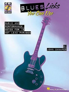 Blues Licks: You Can Use (book & CD)